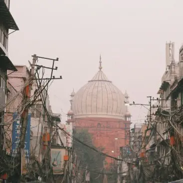 Heritage walk at Old Delhi 